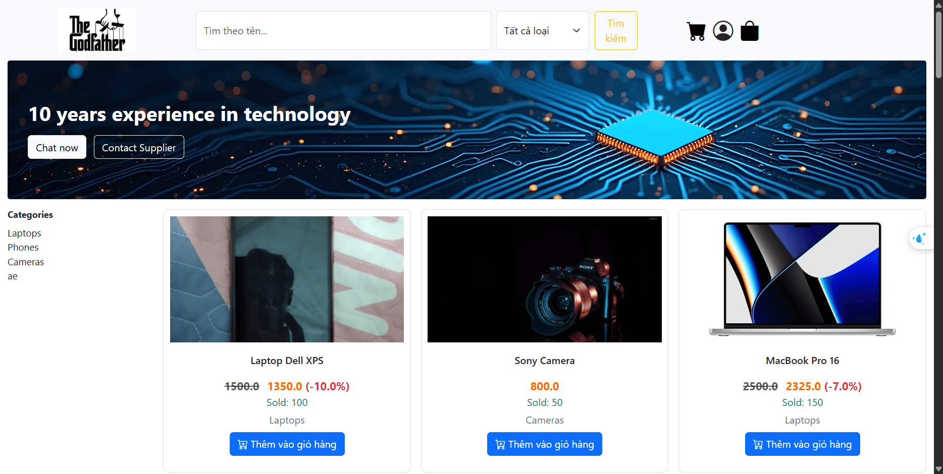 TechZone E-commerce Website